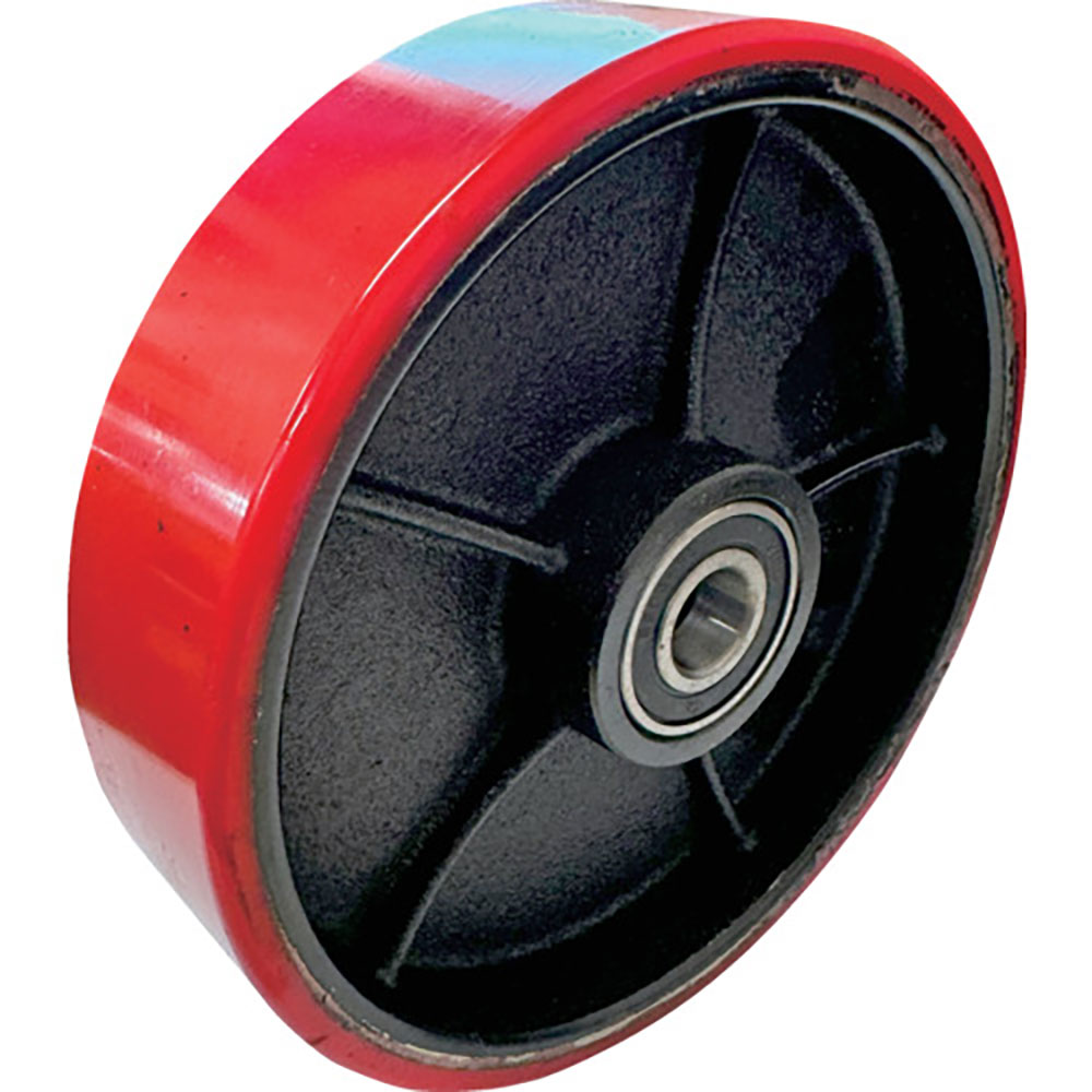 ＴＲＵＳＣＯ　ＴＤＴ２５０用ステアリングホイールアッセンブリーφ２００×５０　ウレタンキャスター　＿