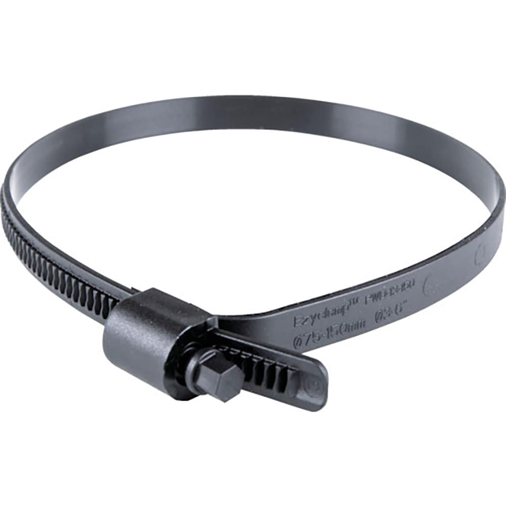 ＨＣＬ　樹脂製ホースバンド　Ｅｚｙｃｌａｍｐ　締付径２５．０～１５０．０ｍｍ　対辺８．０ｍｍ　ナイ＿