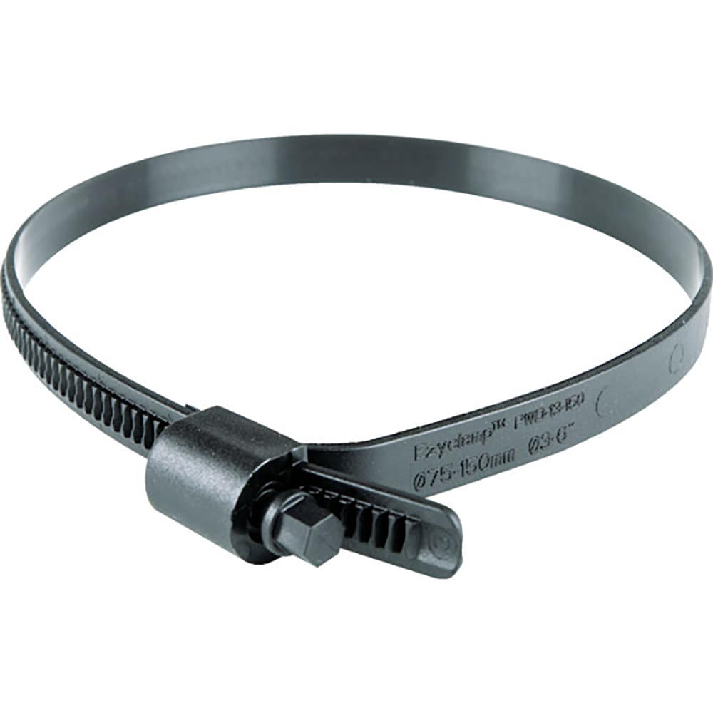 ＨＣＬ　樹脂製ホースバンド　Ｅｚｙｃｌａｍｐ　締付径２５．０～１５０．０ｍｍ　対辺８．０ｍｍ　ナイ＿