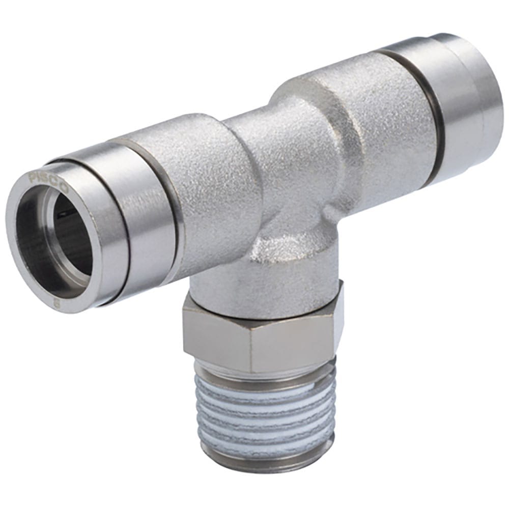 ＰＩＳＣＯ　チューブフィッティング　ブラスティー　チューブ１０　ネジＲ１／２　ゴムＨＮＢＲ　ＫＢ１＿