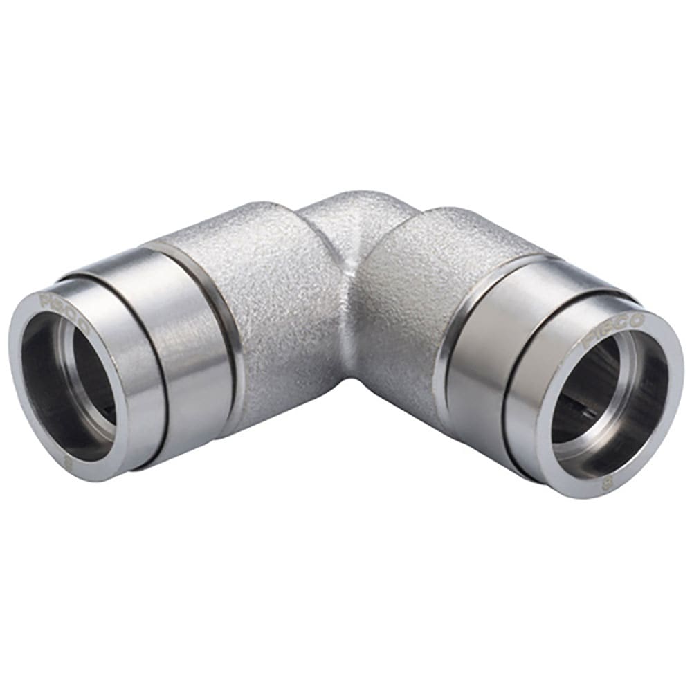 ＰＩＳＣＯ　チューブフィッティングブラス　ユニオンエルボ　カバー付き　ＫＶ１２＿