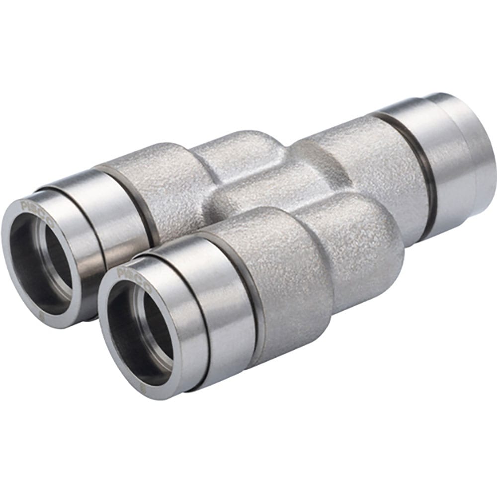 ＰＩＳＣＯ　耐スパッタ用ワンタッチ継手　チューブフィッティング　ブラスユニオンワイ　チューブ１２　＿