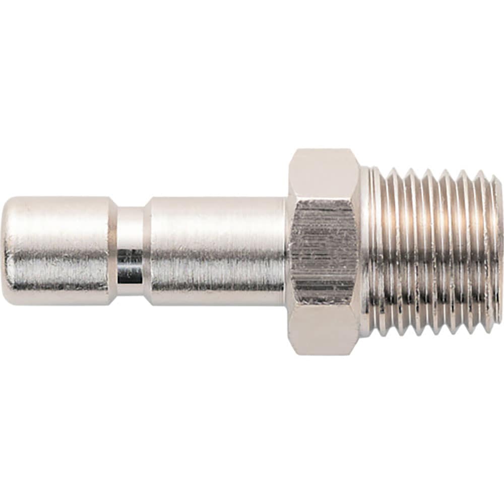 潤工社　小型ワンタッチカップリング　オスプラグ　Ｒ１／４　ＭＰ－Ｍ１／４＿