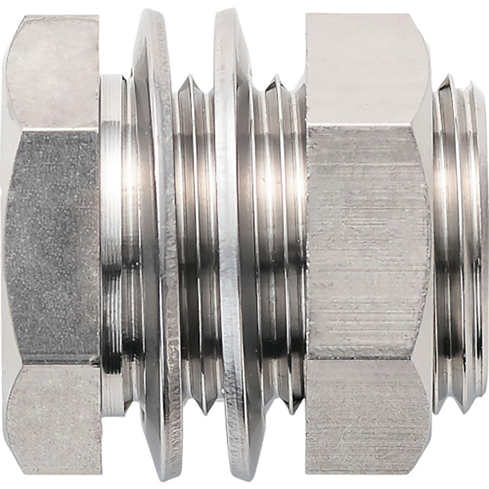 潤工社　ステンレス継手　パネルユニオン　１／４　－　１／４　ＰＦ－１／４－１／４－ＳＵＳ＿