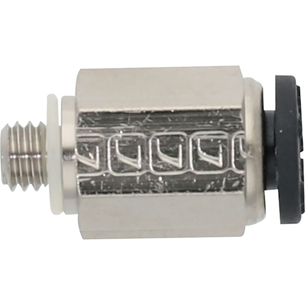 潤工社　ワンタッチ継手Ｍシリーズ　ニップル　６ｍｍ　　Ｍ５　ＰＮＭ－６－Ｍ５－ＢＳＭ＿