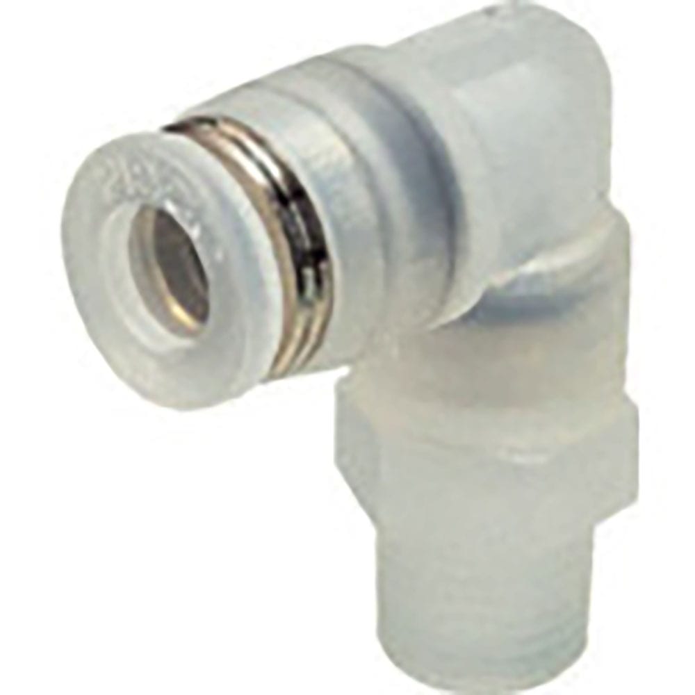 ＰＩＳＣＯ　チューブフィッティングＰＰ　エルボ　ネジ部材質：ＰＰ　ＰＰＬ１２－０４＿