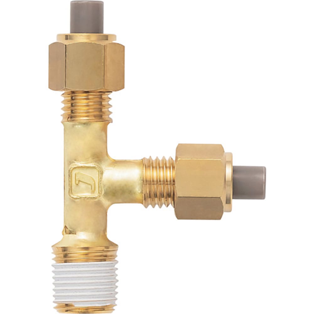 潤工社　黄銅製継手（ミリ系列）　サービステー　６×４ｍｍ　　ＰＴ１／８　ＰＴＢ－６Ｘ４－ＰＴ１／８＿