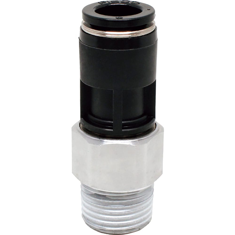 ＰＩＳＣＯ　ロータリジョイント　ストレートチューブ１２ネジＲ１／２　ＲＣ１２－０４＿