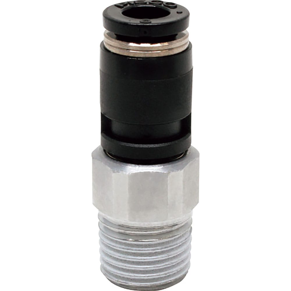 ＰＩＳＣＯ　ロータリジョイント　ストレートチューブ６ネジＲ１／４　ＲＣ６－０２＿