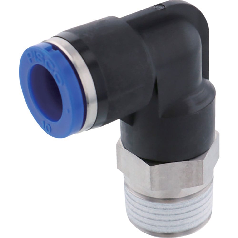 ＰＩＳＣＯ　耐腐蝕性ＳＵＳ３０３相当継手　エルボチューブ１０ネジＲ３／８　ＳＰＬ１０－０３＿