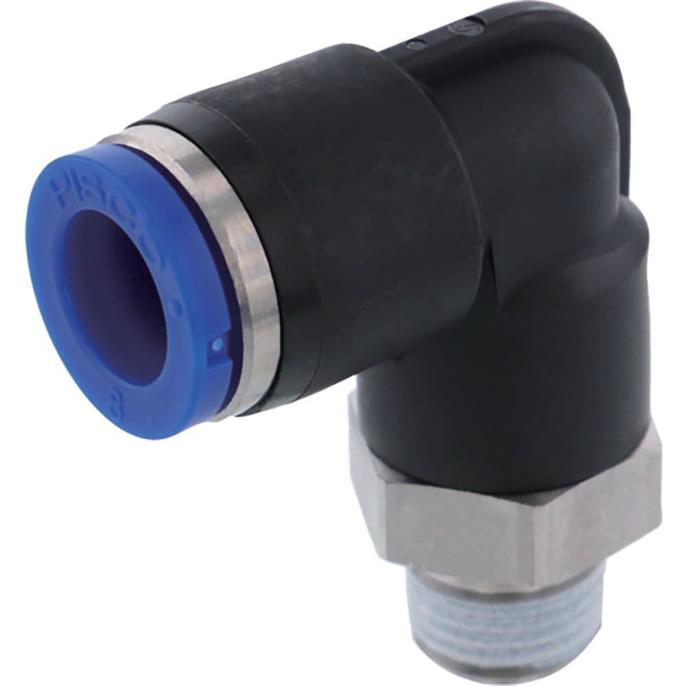 ＰＩＳＣＯ　耐腐蝕性ＳＵＳ３０３相当継手　エルボチューブ８ネジＲ１／８　ＳＰＬ８－０１＿