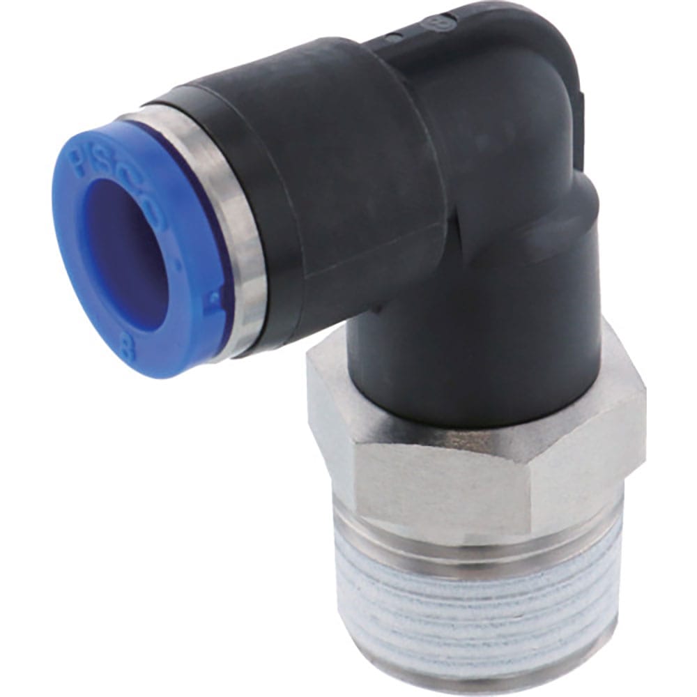 ＰＩＳＣＯ　耐腐蝕性ＳＵＳ３０３相当継手　エルボチューブ８ネジＲ３／８　ＳＰＬ８－０３＿