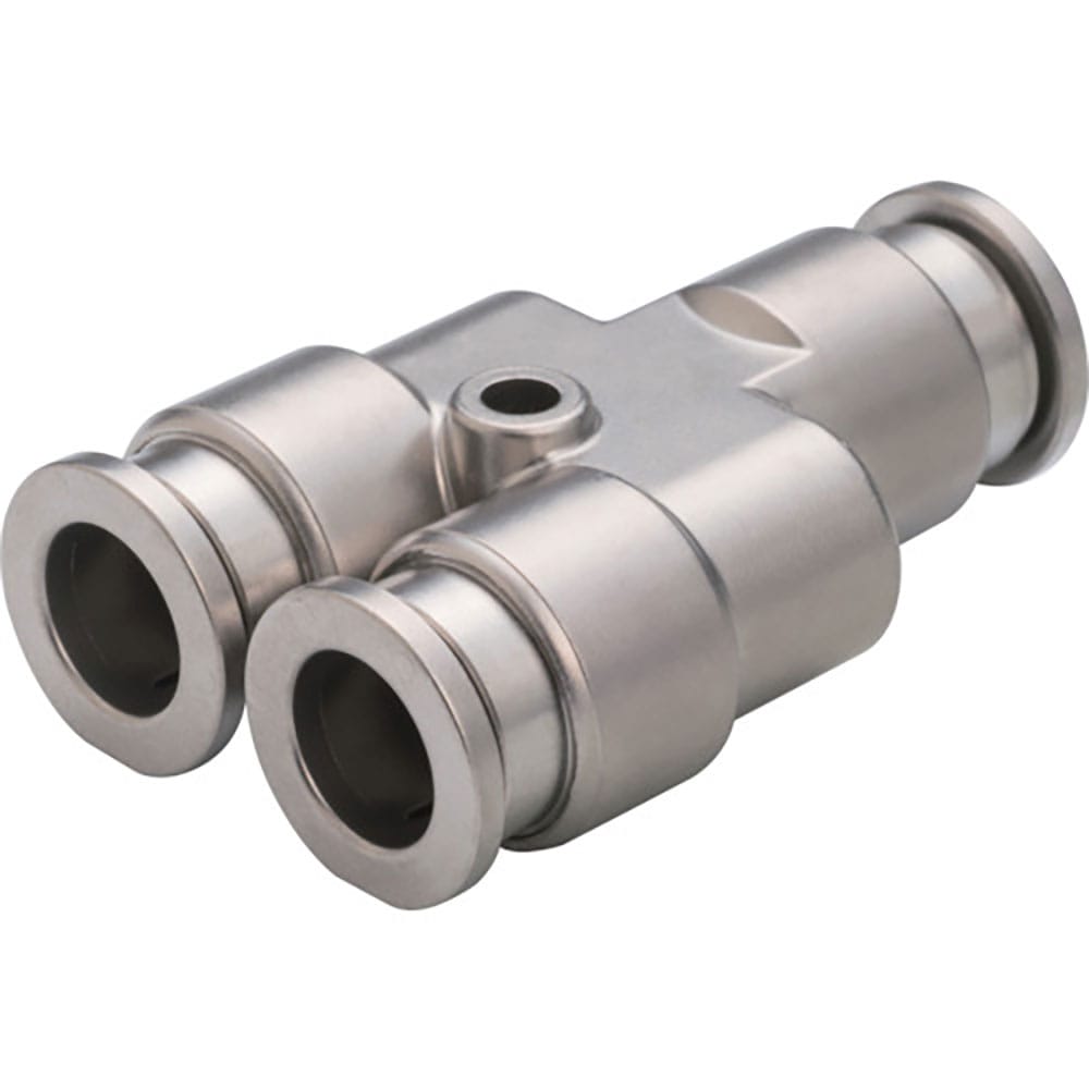 ＰＩＳＣＯ　耐腐蝕用ＳＵＳ３１６ワンタッチ継手　チューブフィッティングＳＵＳ３１６　ユニオンワイ　＿