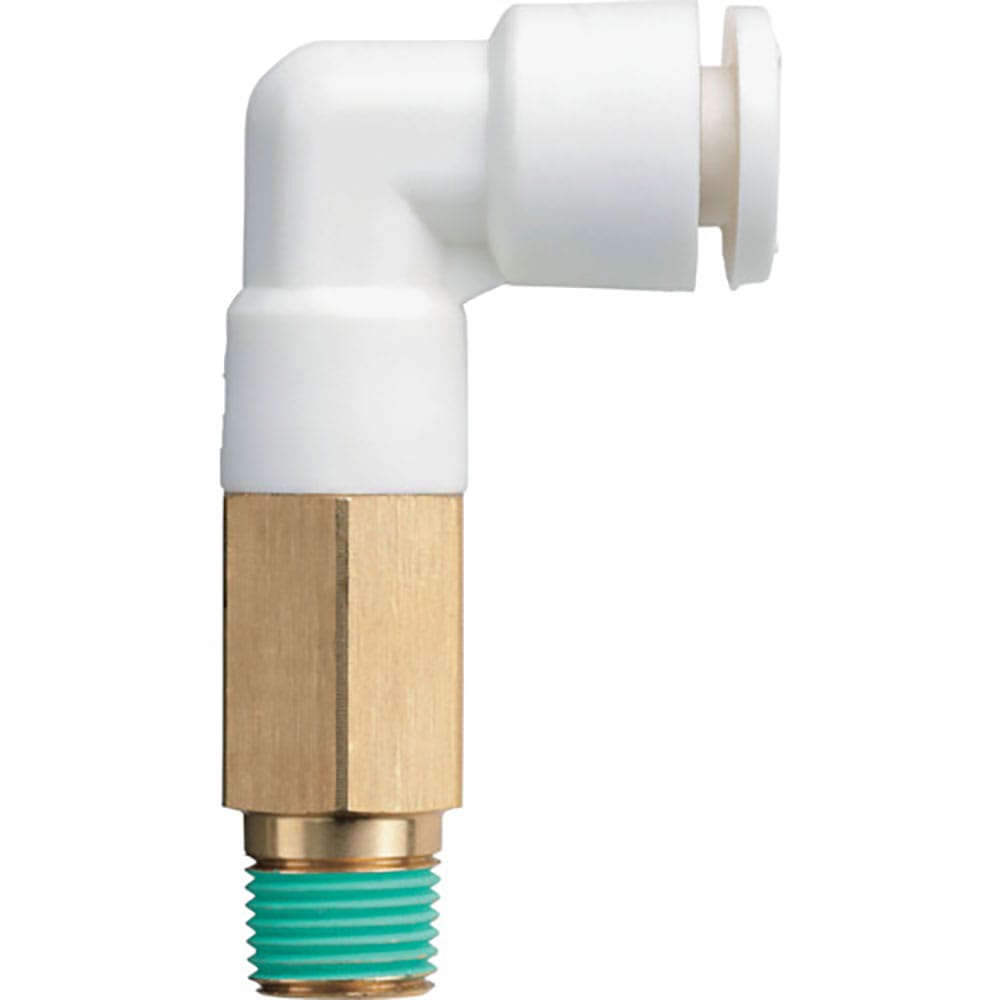 潤工社　ワンタッチ継手Ｗシリーズ　ロングエルボ　８ｍｍ　　ＰＴ１／４　ＷＬＬ－０８－０２＿