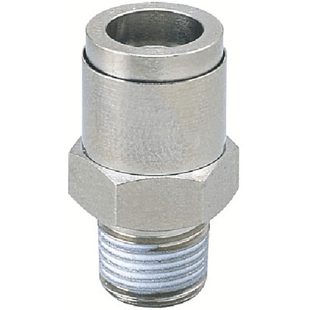 ＰＩＳＣＯ　チューブフィッティングブラスストレート　チューブ６ネジＲ１／８ゴムＦＫＭ　ＫＣ６－０１＿