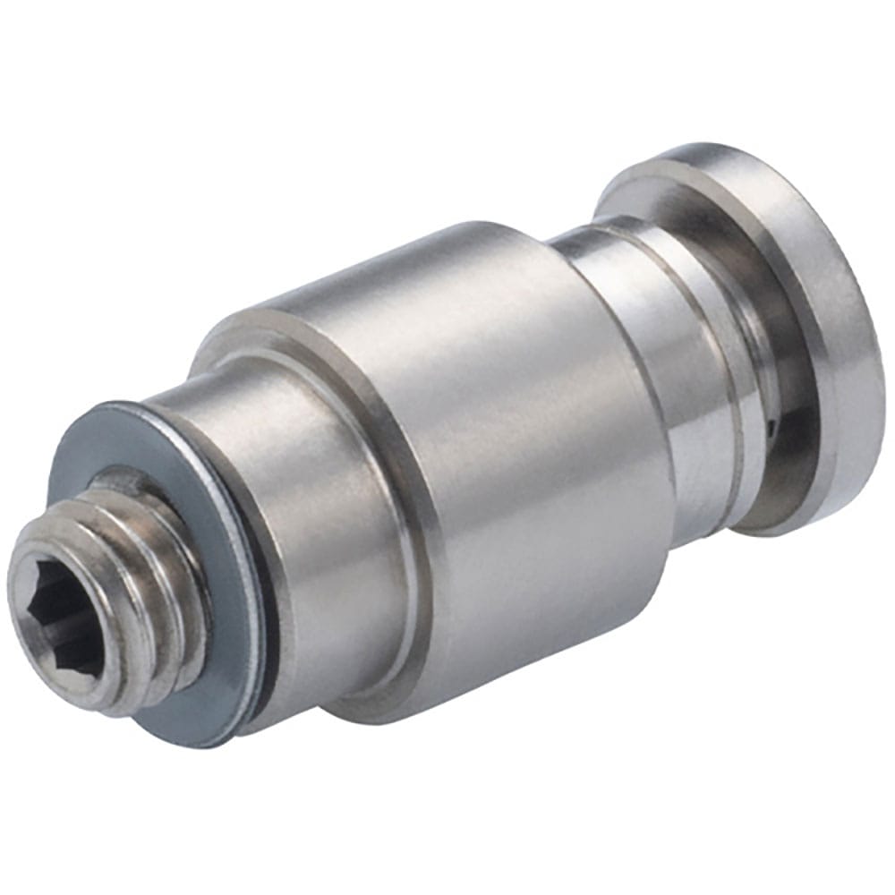 ＰＩＳＣＯ　チューブフィッティング　ブラス六角穴付ストレート　チューブ４　ネジＭ５×０．８　ゴムＨ＿