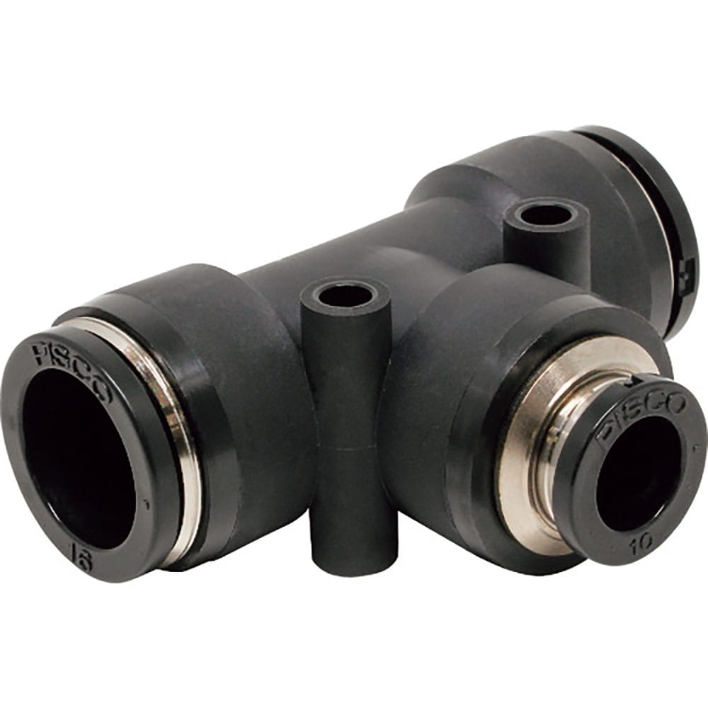 ＰＩＳＣＯ　チューブフィッティング　違径ユニオンティー　ＰＥＧ１６－１０＿