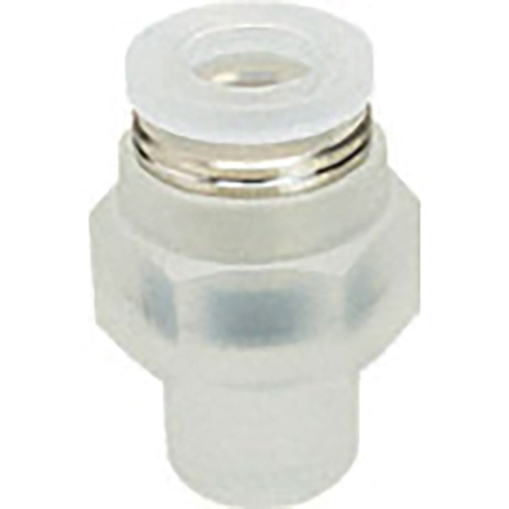 ＰＩＳＣＯ　チューブフィッティングＰＰ　ストレート　ネジ部材質：ＰＰ　ＰＰＣ６－０３＿