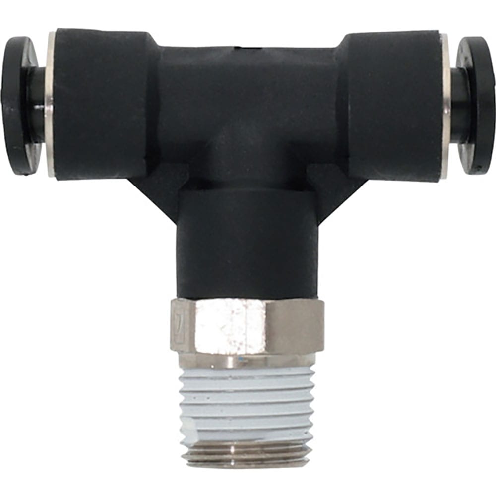 潤工社　ワンタッチ継手Ｍシリーズ　テー　１２ｍｍ　　ＰＴ１／８　ＰＴＡＭ－１２－ＰＴ１／８－ＰＭ＿