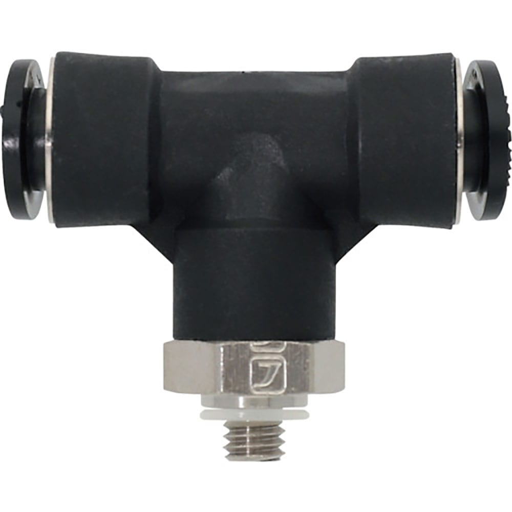 潤工社　ワンタッチ継手Ｍシリーズ　テー　６ｍｍ　　Ｍ５　ＰＴＡＭ－６－Ｍ５－ＰＭ＿