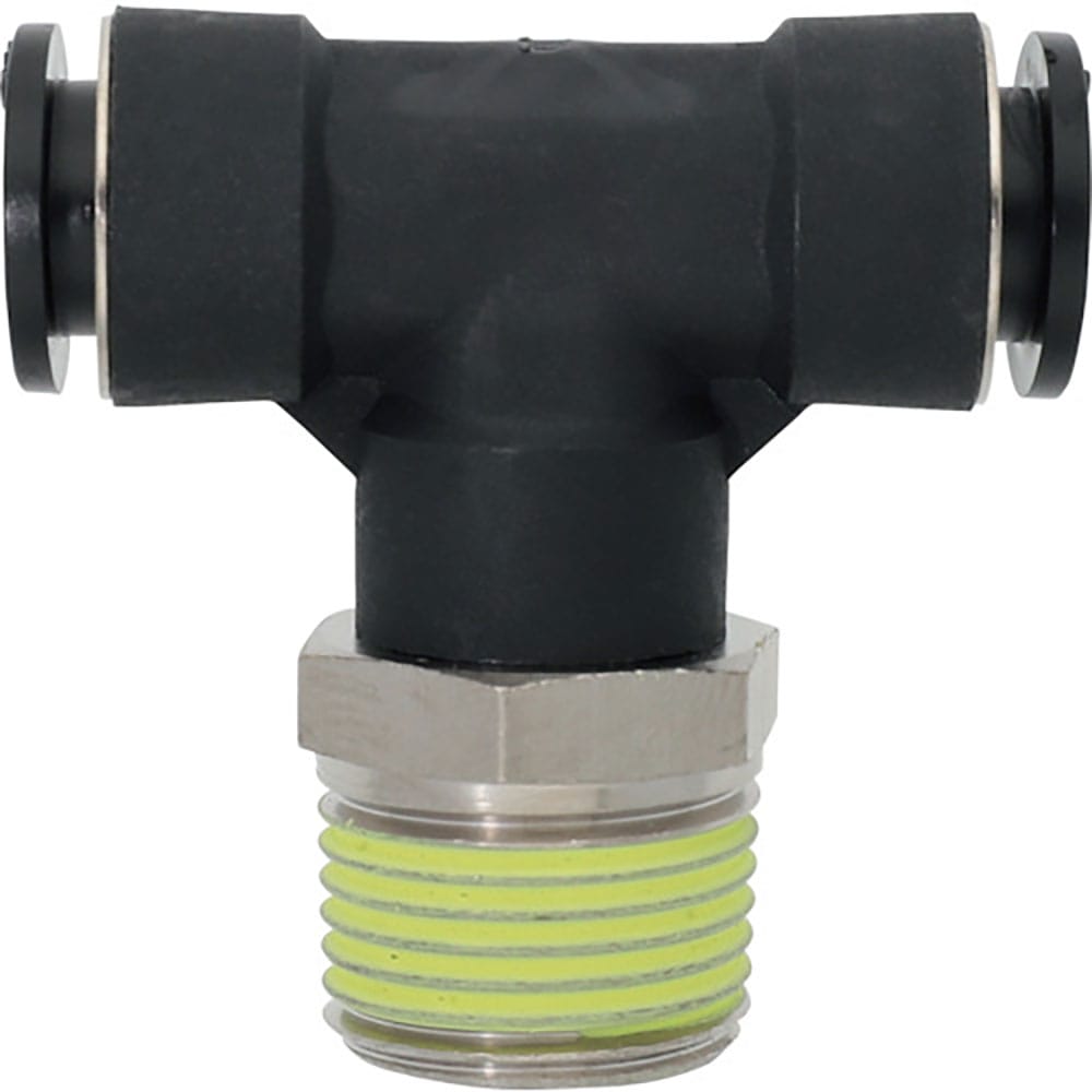 潤工社　ワンタッチ継手Ｍシリーズ　テー　８ｍｍ　　ＰＴ３／８　ＰＴＡＭ－８－ＰＴ３／８－ＰＭ＿