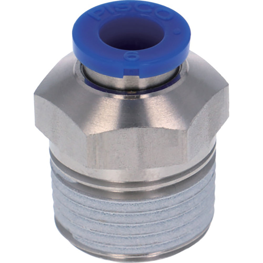 ＰＩＳＣＯ　耐腐蝕性ＳＵＳ３０３相当継手　ストレートチューブ６ネジＲ３／８　ＳＰＣ６－０３＿