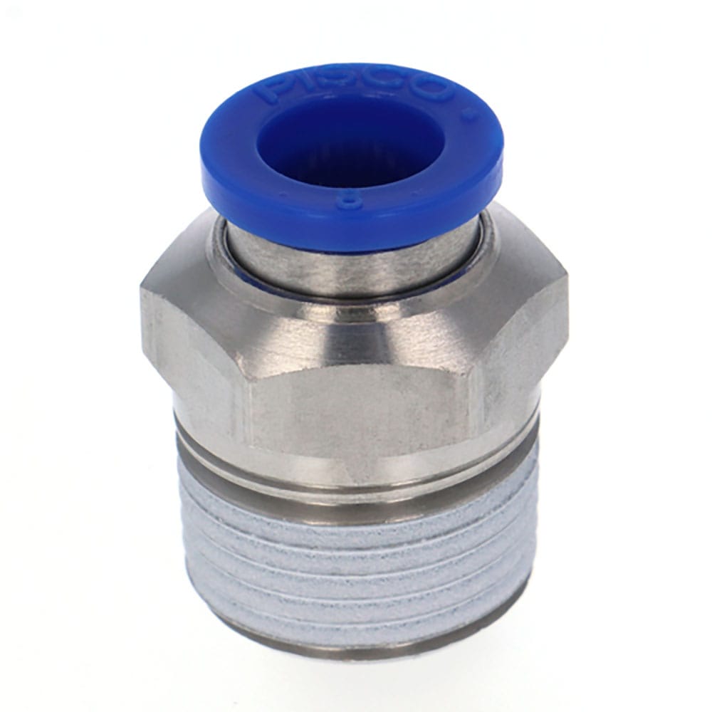 ＰＩＳＣＯ　耐腐蝕性ＳＵＳ３０３相当継手　ストレートチューブ８ネジＲ３／８　ＳＰＣ８－０３＿