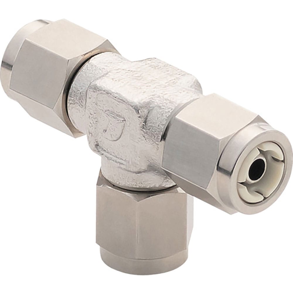 潤工社　ステンレス継手　Ｕ２Ｓシリーズ　　ユニオンテー　１０×６．５ｍｍ　　　ＴＵ－１０６５－ＵＳ＿