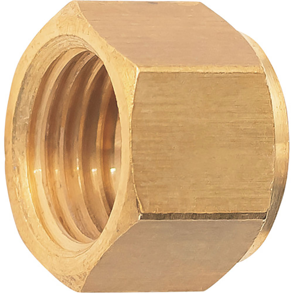潤工社　黄銅製継手（ミリ系列）　袋ナット　６ｍｍ　ＵＮ－０６＿
