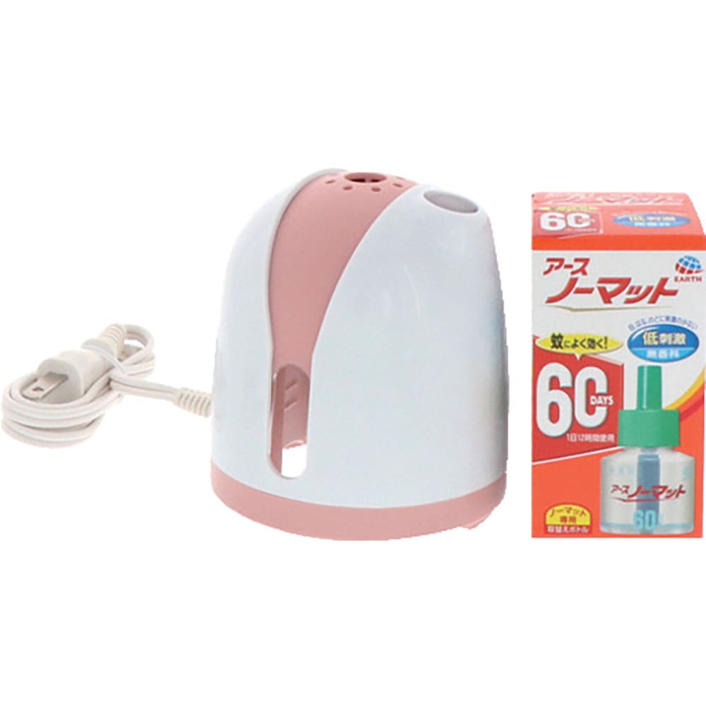 アース　ノーマット　６０日セット　ホワイトピンク　１４８３１５＿