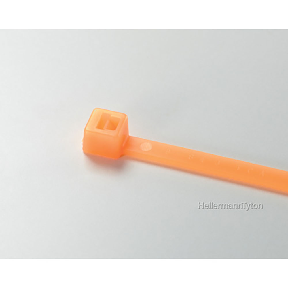 ＴＹＴＯＮ　カラータイ　幅３．５×長さ１５２ｍｍ　屋内使用　（１００本入）　蛍光オレンジ　Ｔ３０Ｒ＿