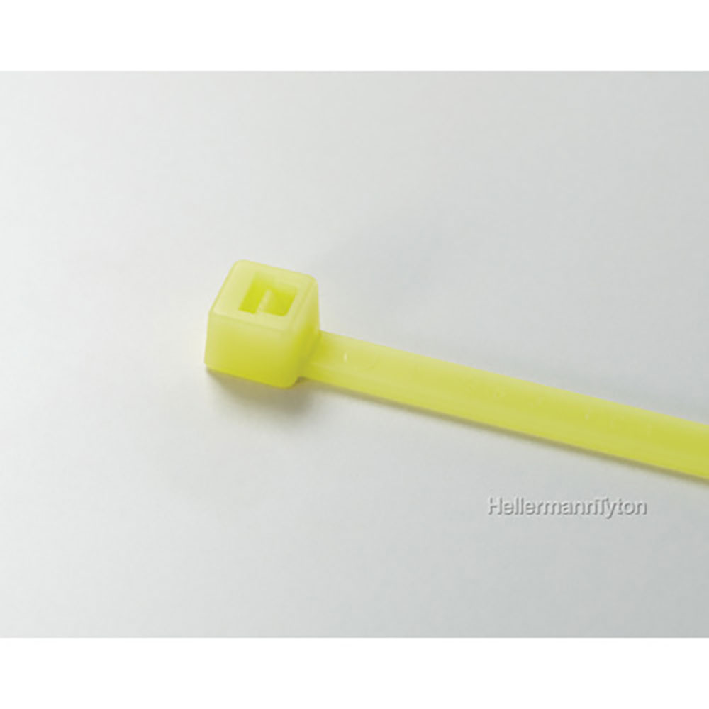 ＴＹＴＯＮ　カラータイ　幅２．５×長さ１００ｍｍ　屋内使用　（１０００本）　イエロー　Ｔ１８Ｒ－Ｙ＿