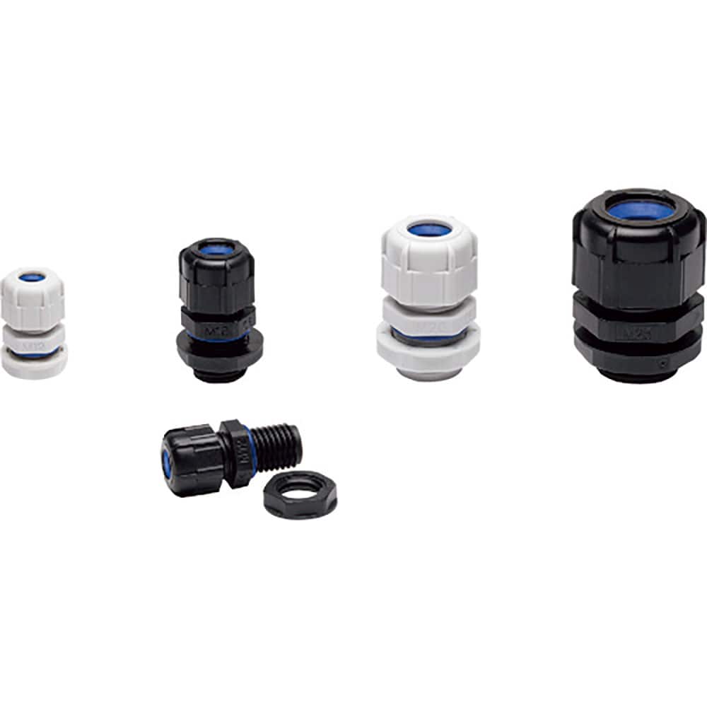 タカチ　耐候性Ｍネジケーブルグランド　ライトグレー　ＲＭＷ８Ｌ－２．５Ｓ＿