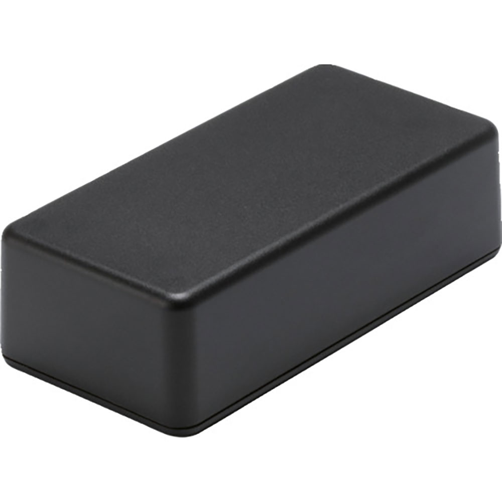 タカチ　ビス止めプラケース　Ｗ５０×Ｈ３０×Ｄ１００　ブラック　ＴＷ５－３－１０Ｂ＿