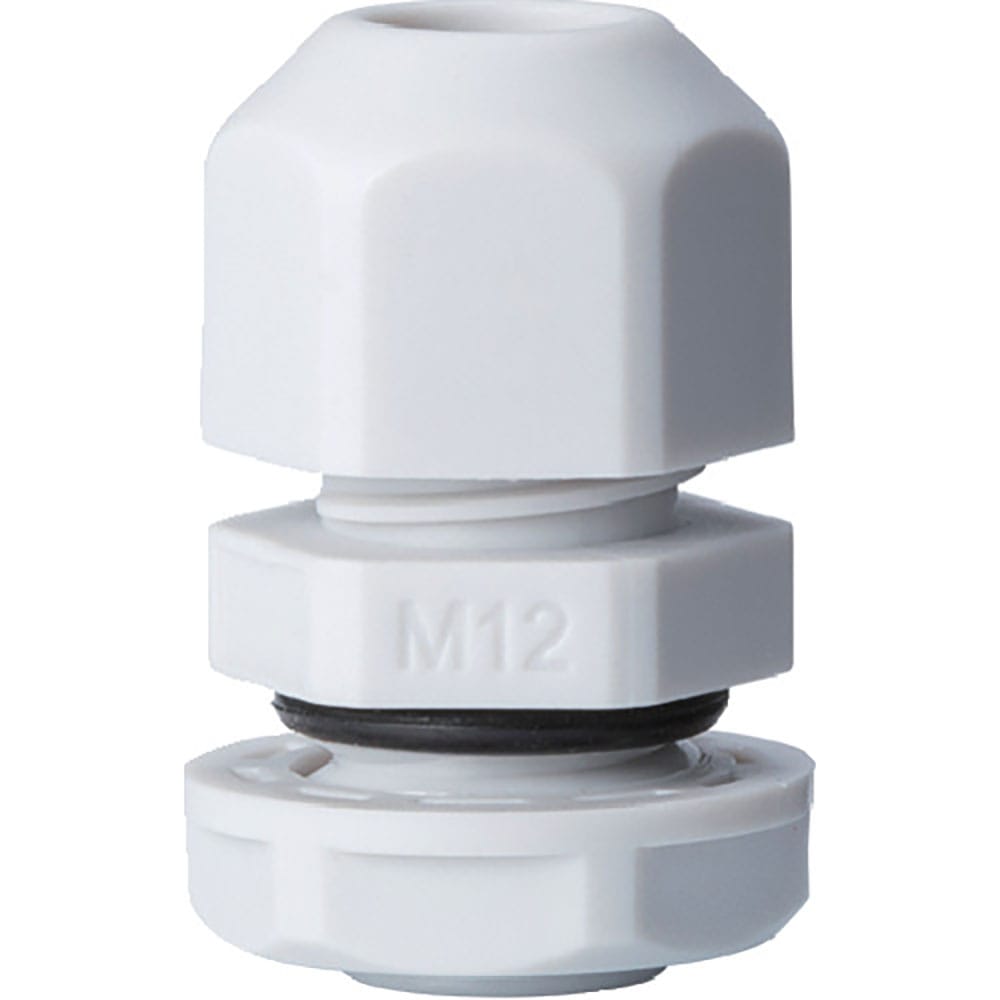 タカチ　Ｍネジケーブルグランド　低価格タイプ　ライトグレー　ＲＭ１２Ｓ－７Ｓ＿