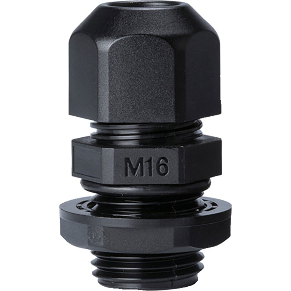 タカチ　Ｍネジケーブルグランド　低価格タイプ　ブラック　ＲＭ１６Ｌ－８Ｂ＿