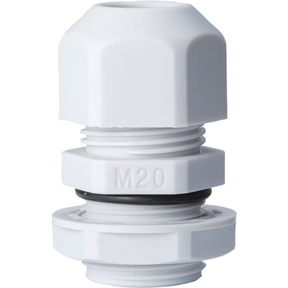 タカチ　Ｍネジケーブルグランド　低価格タイプ　ライトグレー　ＲＭ２０Ｌ－１２Ｓ＿