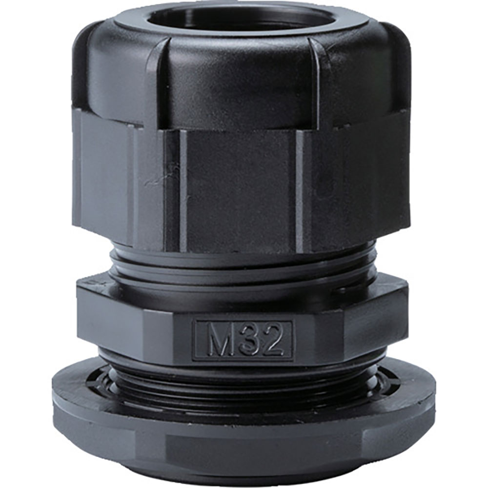 タカチ　Ｍネジケーブルグランド　低価格タイプ　ブラック　ＲＭ３２Ｌ－２１Ｂ＿