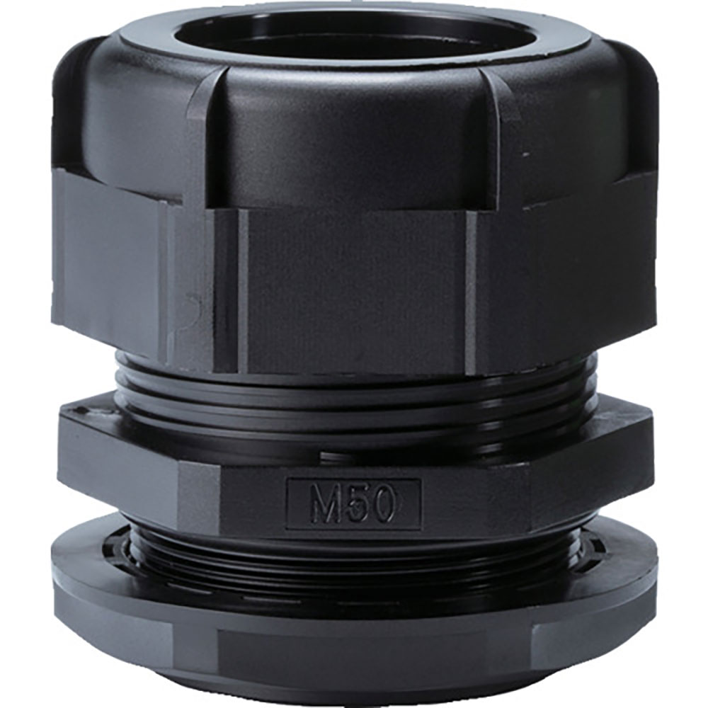 タカチ　Ｍネジケーブルグランド　低価格タイプ　ブラック　ＲＭ５０Ｌ－３８Ｂ＿