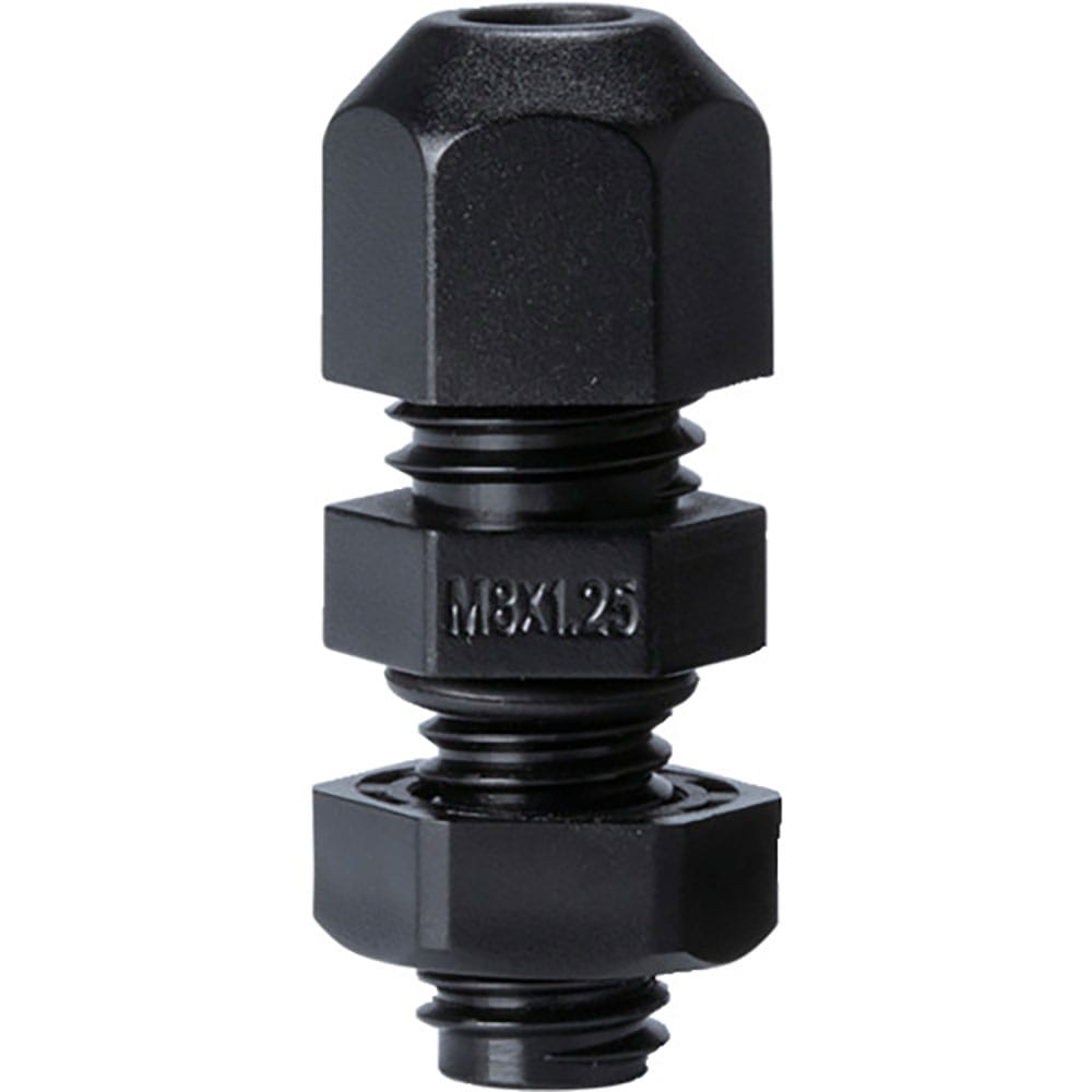 タカチ　Ｍネジケーブルグランド　低価格タイプ　ブラック　ＲＭ８Ｌ－２．５Ｂ＿