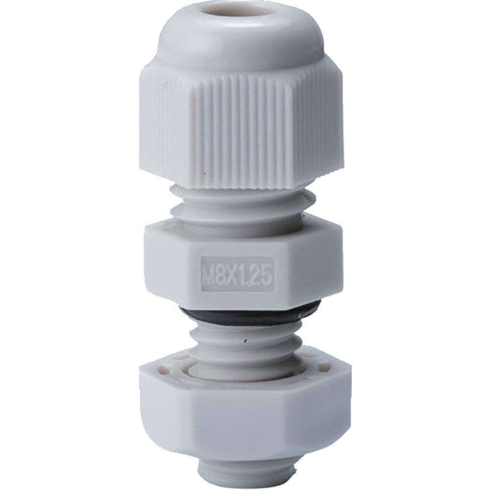 タカチ　Ｍネジケーブルグランド　低価格タイプ　ライトグレー　ＲＭ８Ｌ－４Ｓ＿