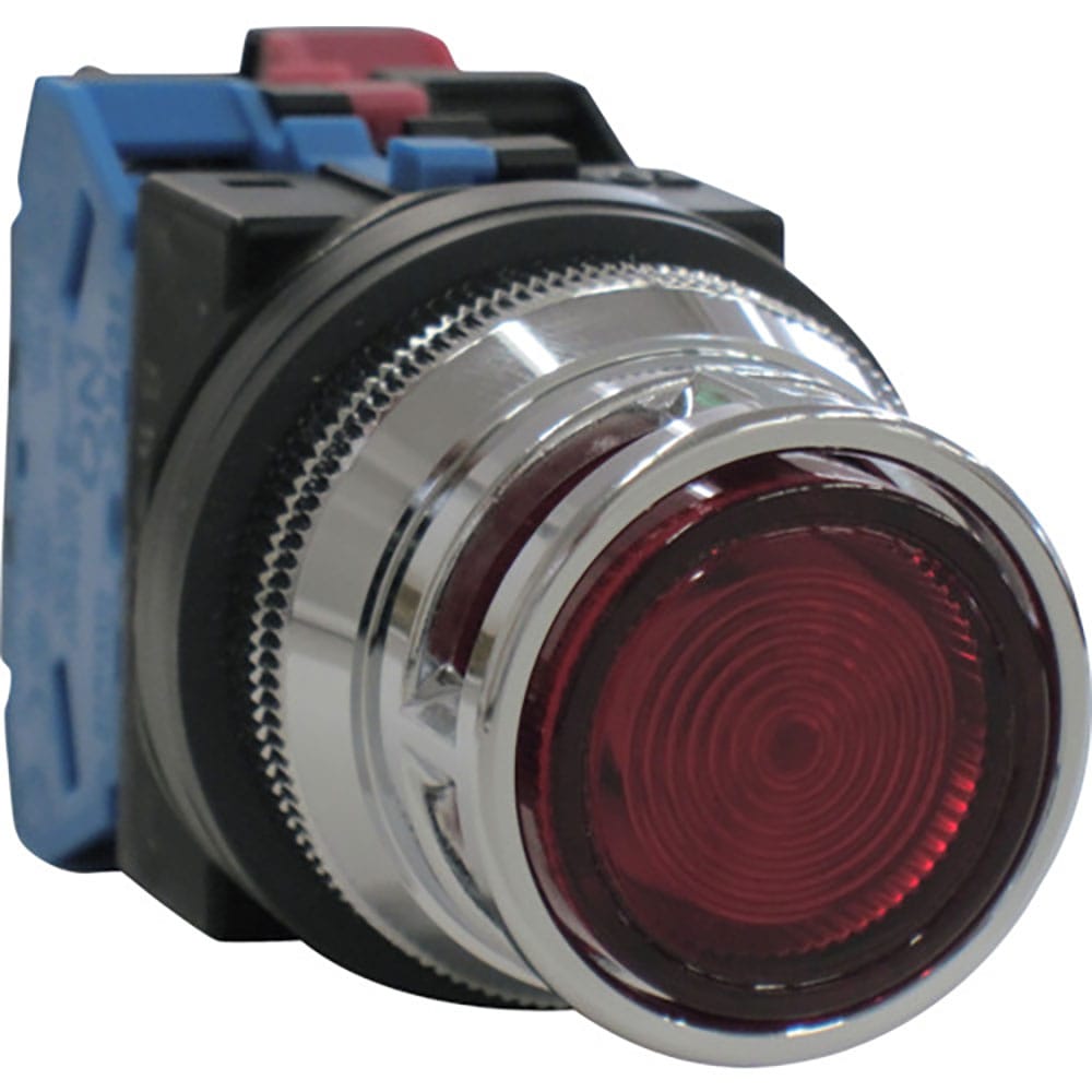 ＩＤＥＣ　Φ３０フルガード付丸型照光押ボタンスイッチ　ＡＬＦＮ２２２１１ＤＮＲ＿