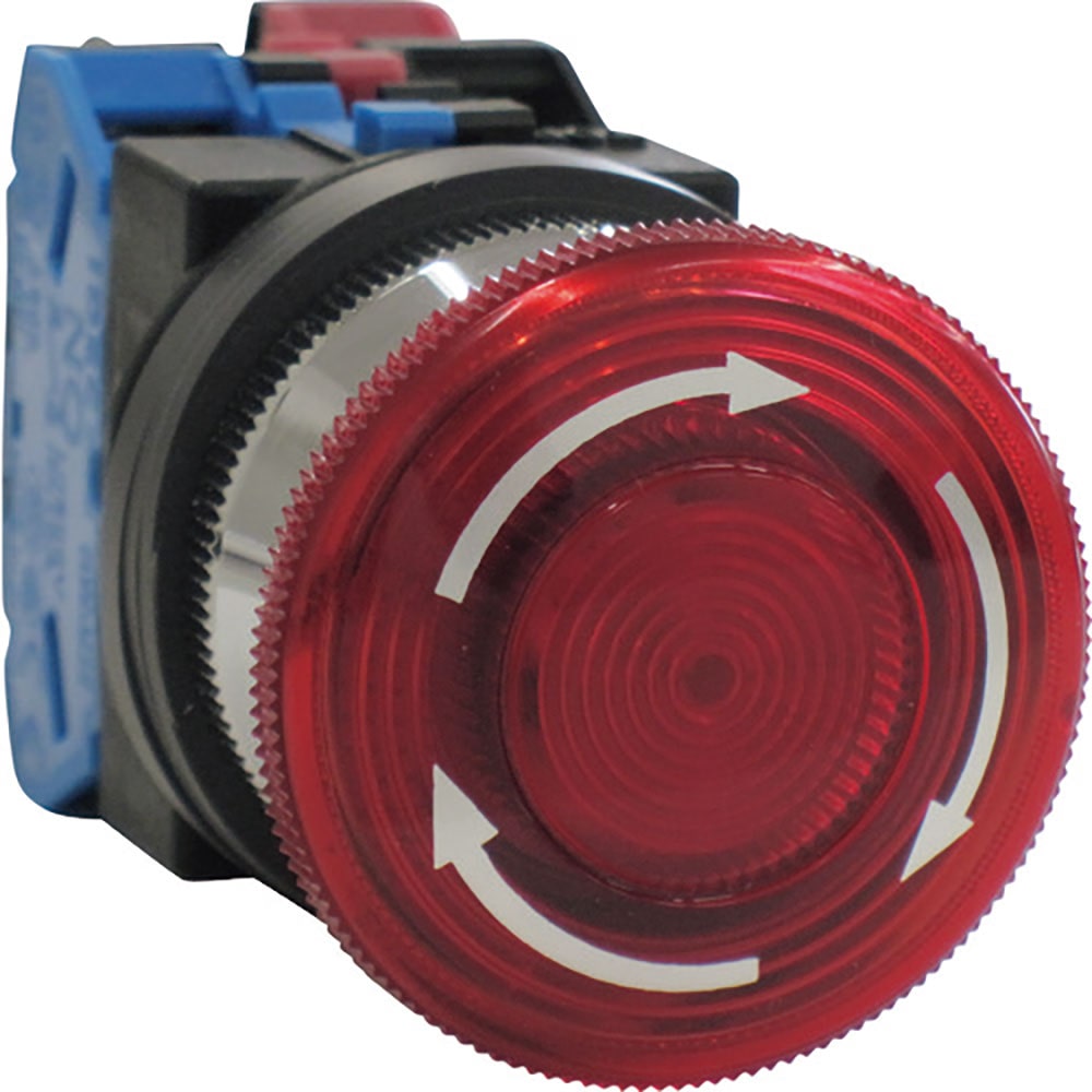 ＩＤＥＣ　Φ３０プッシュロックターンリセット型照光押ボタンスイッチ　ＡＶＬＮ３２２１１ＤＮＲ＿