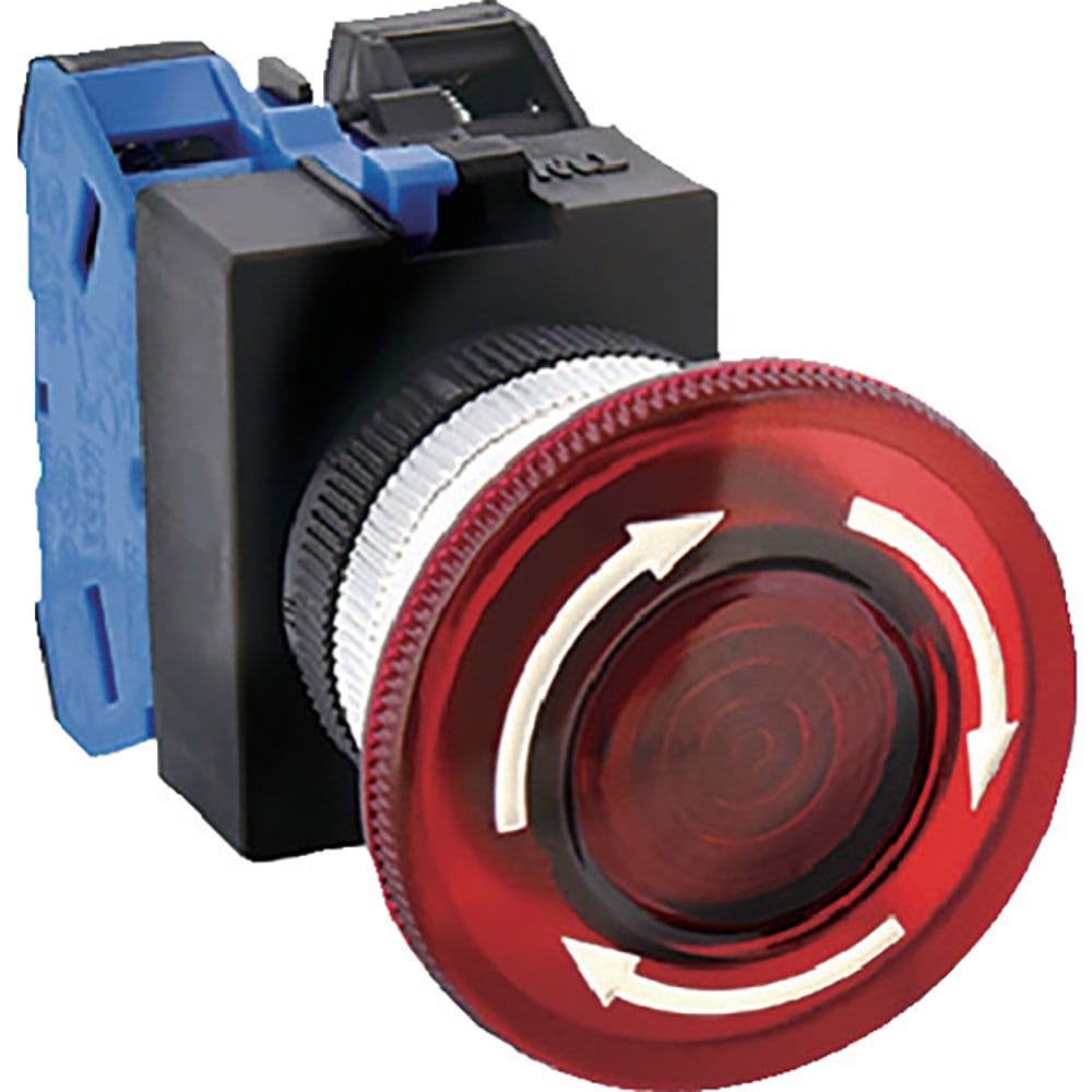 ＩＤＥＣ　Φ２２プッシュロックターンリセット型照光押ボタンスイッチ　ＡＶＬＷ４２２１１ＤＲ＿