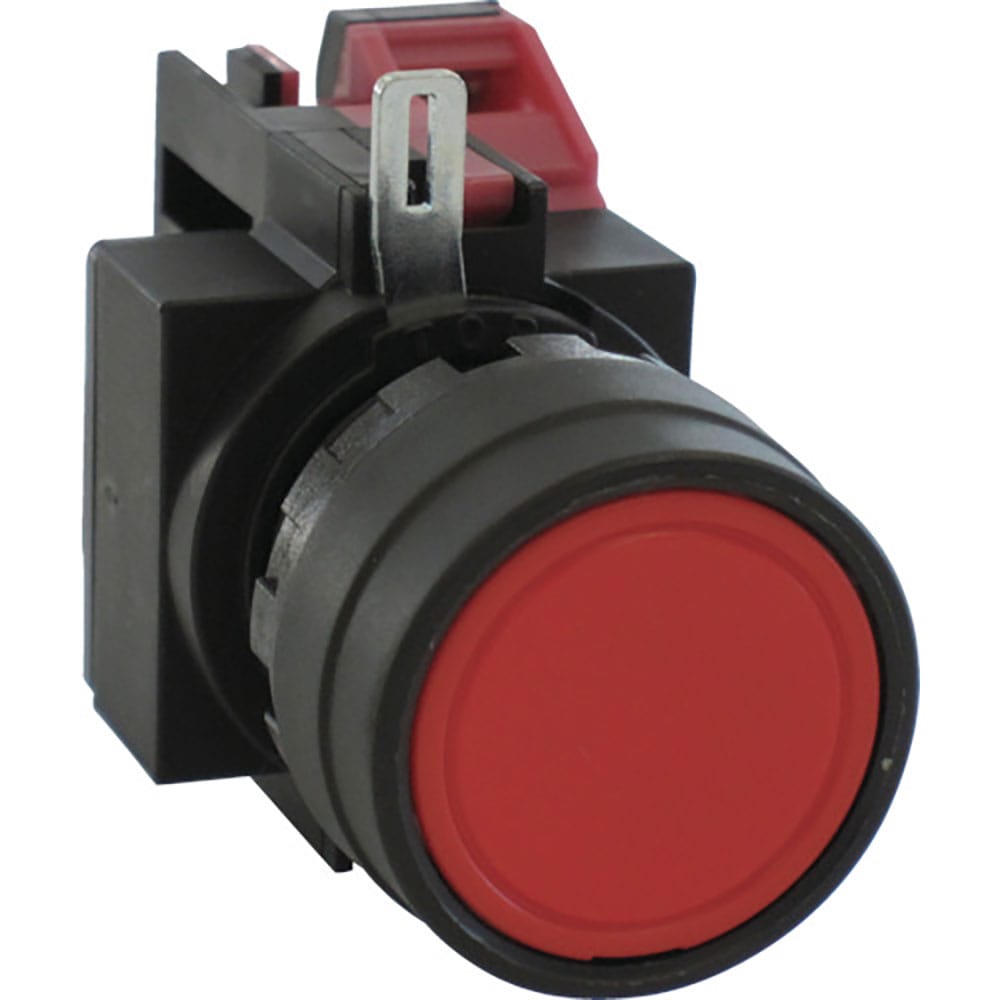 ＩＤＥＣ　Φ２２丸平形押しボタンスイッチ　ＨＷ１Ｂ－Ｍ１０１Ｒ＿