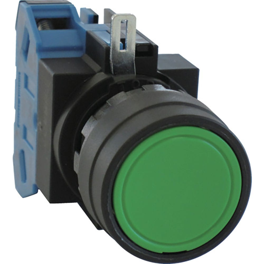 ＩＤＥＣ　Φ２２丸平形押しボタンスイッチ　ＨＷ１Ｂ－Ｍ１１０Ｇ＿