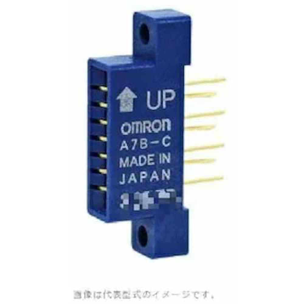 ＯＭＲＯＮ　はんだづけ端子形　コネクタ（サムロータリスイッチ用）　Ａ７Ｂ－Ｃ＿