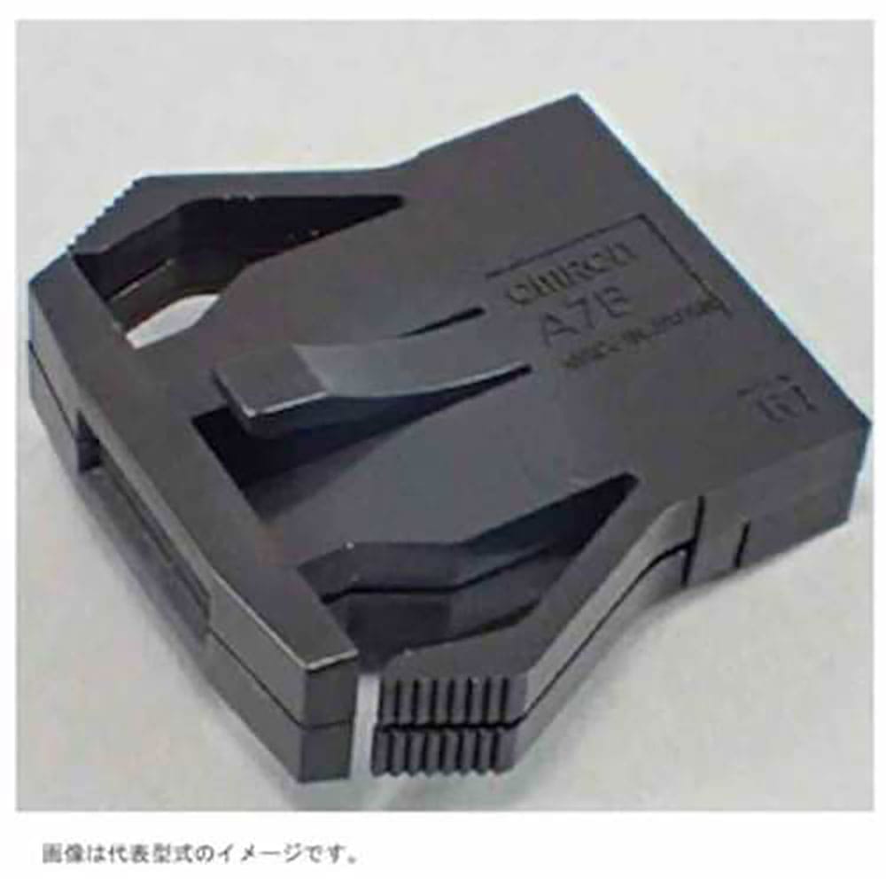 ＯＭＲＯＮ　取りつけ板　ブラック（サムロータリスイッチ用）　Ａ７Ｂ－Ｍ－１＿