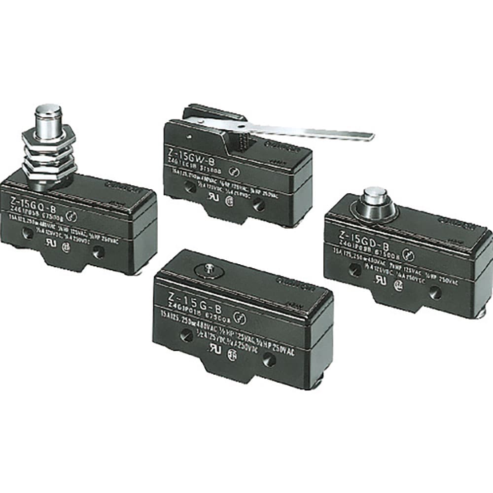 ＯＭＲＯＮ　マイクロスイッチ　パネル取付クロス　ローラー押ボタン形　ねじ締端子　Ｚ－１５ＧＱ２１－＿