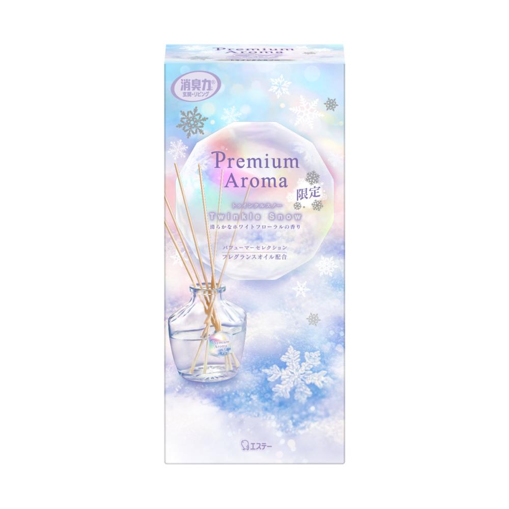 エステー　お部屋の消臭力　プレミアムアロマ　スティック　トゥインクルスノー　本体　５０ｍＬ